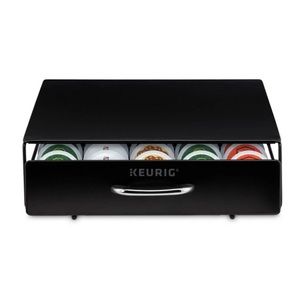 Black Keurig Storage Drawer, Rolling